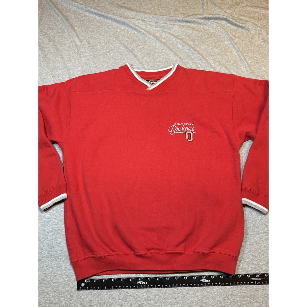 Sport One Ohio State Buckeyes Red Sweatshirt, Large